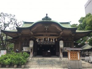 坐摩神社朔日参り