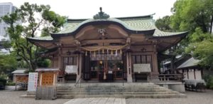 坐摩神社の結婚式