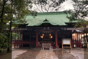 赤坂氷川神社　大寒