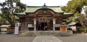 坐摩神社朔日参り