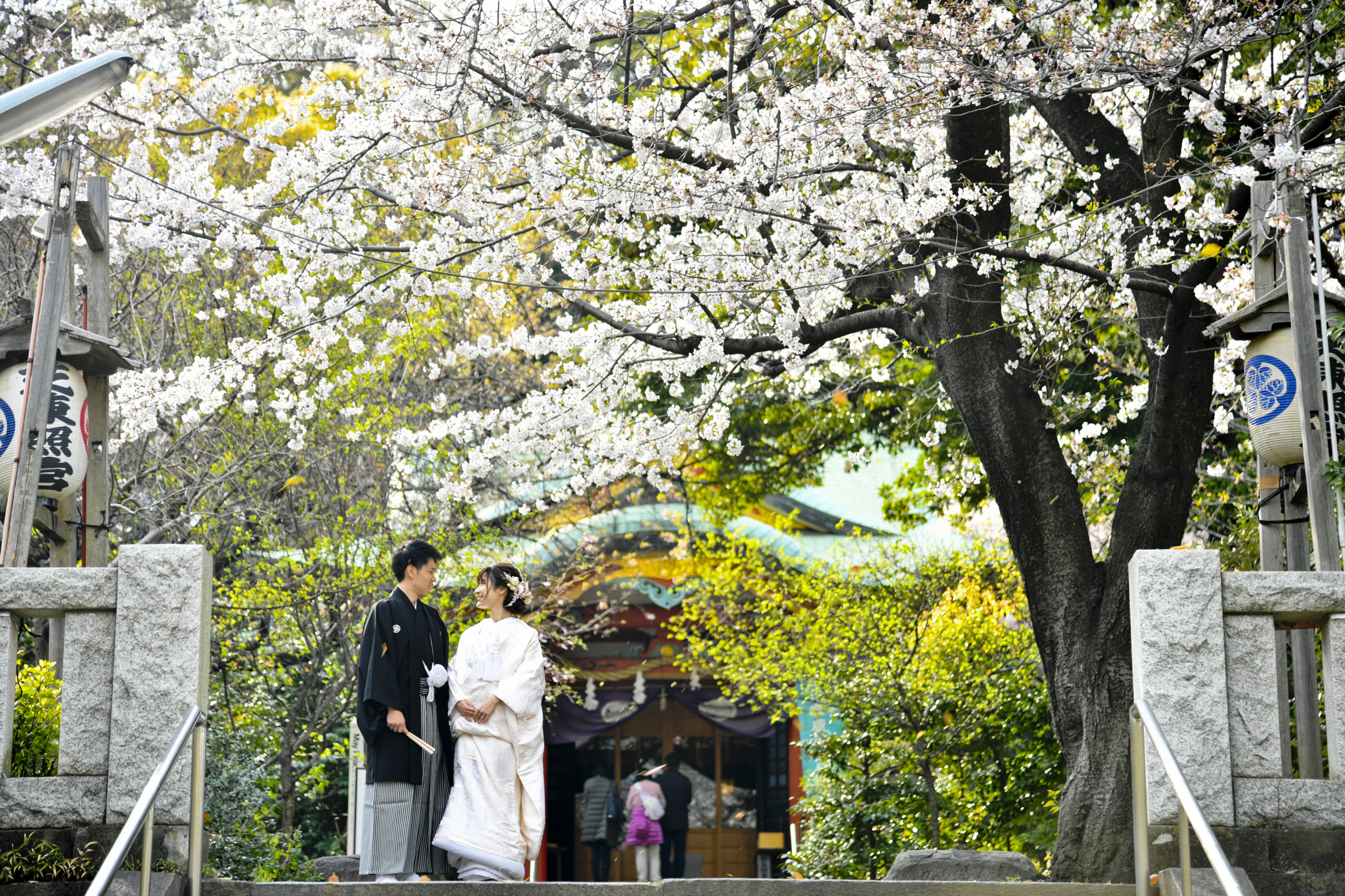 芝公園のロケーション撮影