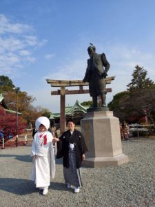 2021年12月　豊國神社挙式