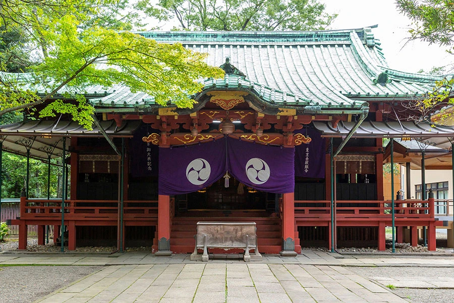 赤坂氷川神社 拝殿