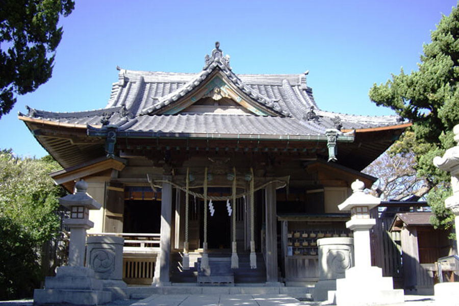 森戸大明神 拝殿