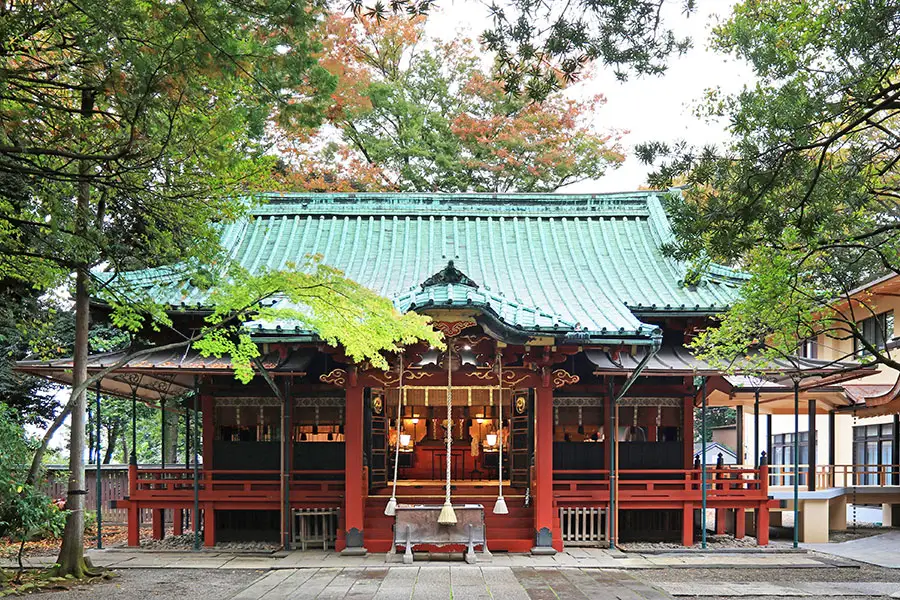 赤坂氷川神社 拝殿