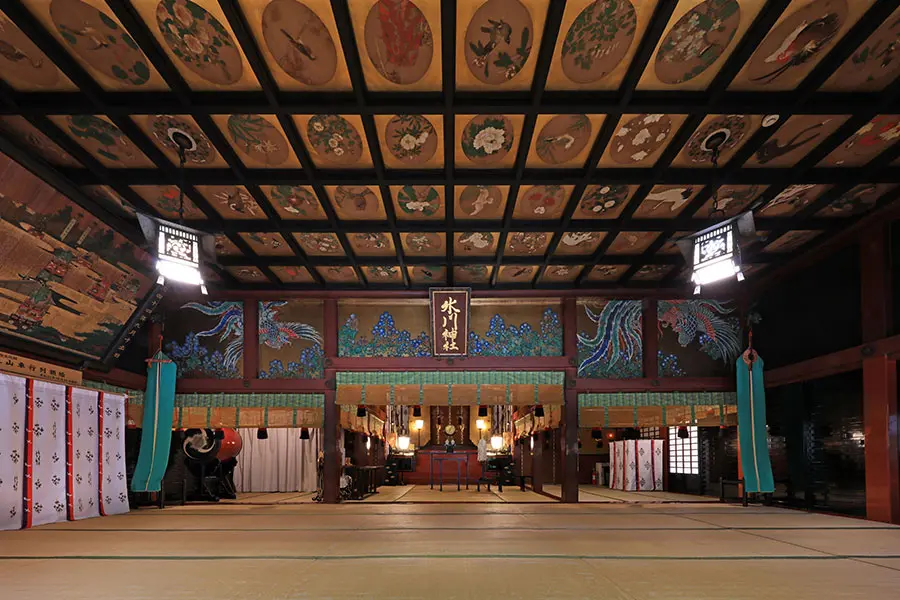 赤坂氷川神社 拝殿