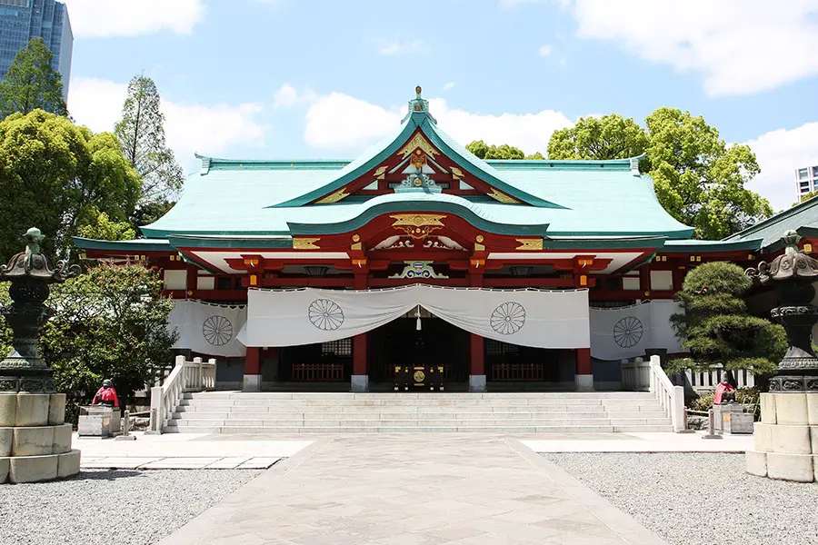 日枝神社 拝殿