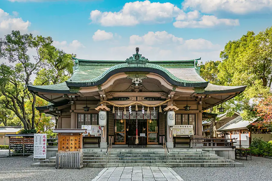 坐摩神社 拝殿