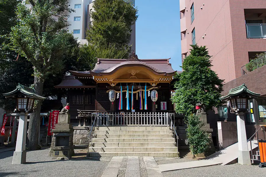 池尻稲荷神社 拝殿