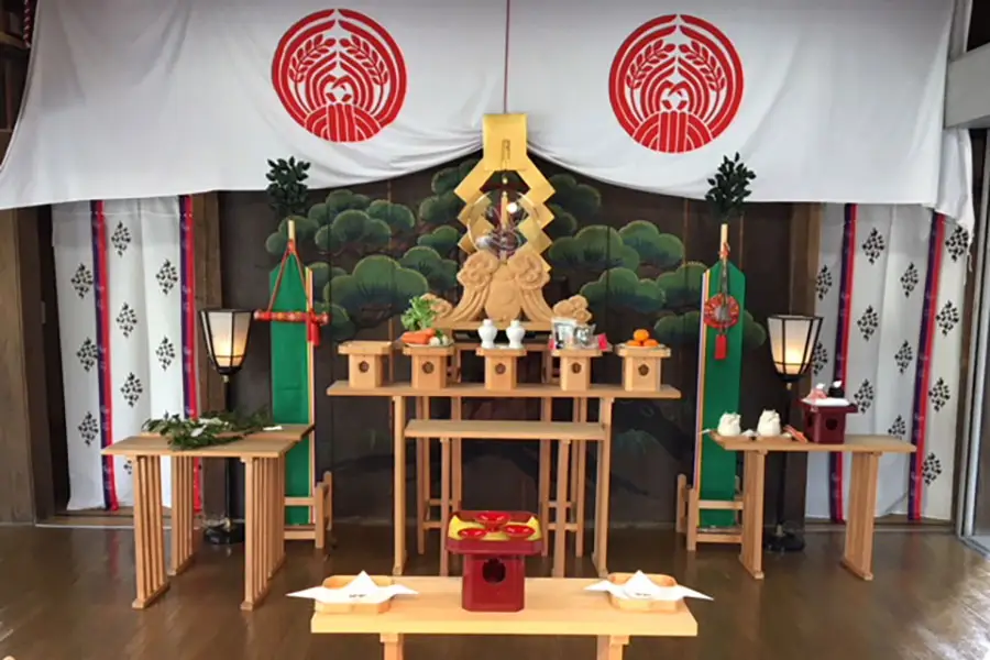 池尻稲荷神社 拝殿