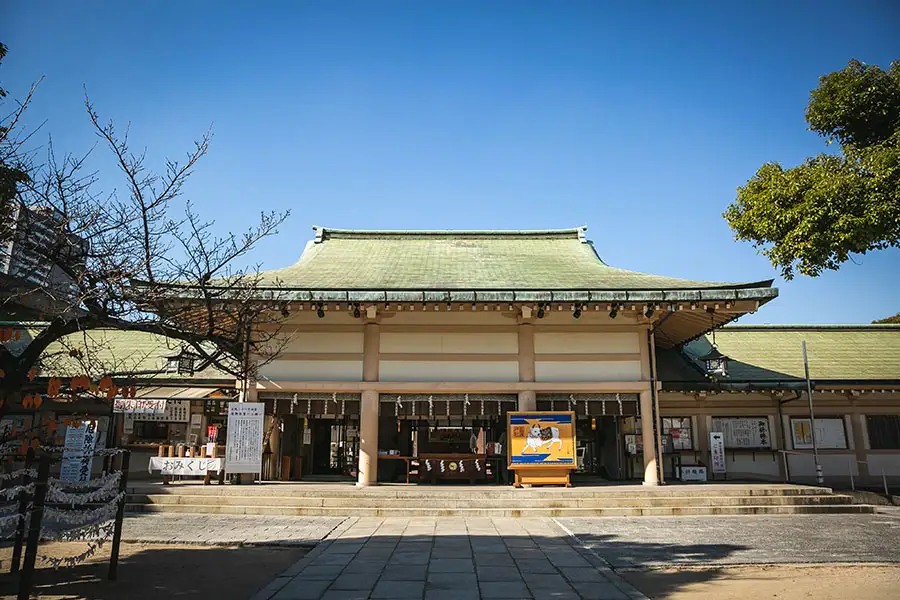 生國魂神社 拝殿