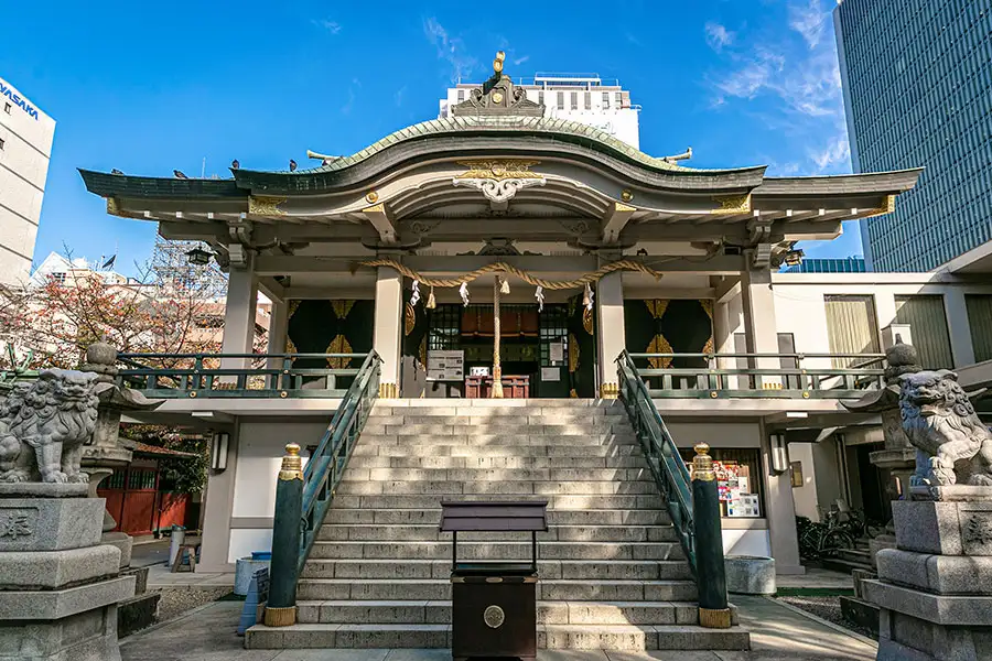 難波神社 拝殿