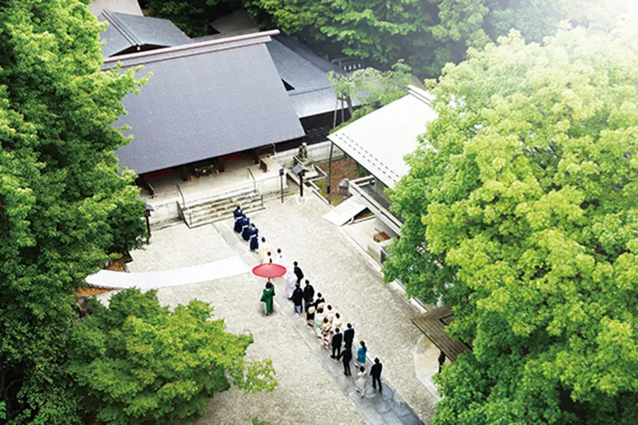 乃木神社 参進