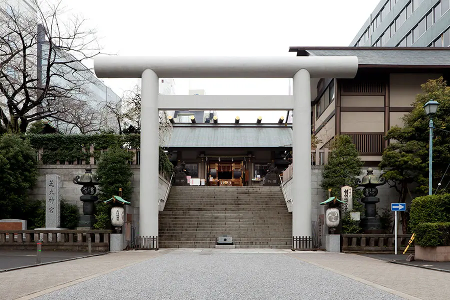 芝大神宮 大鳥居