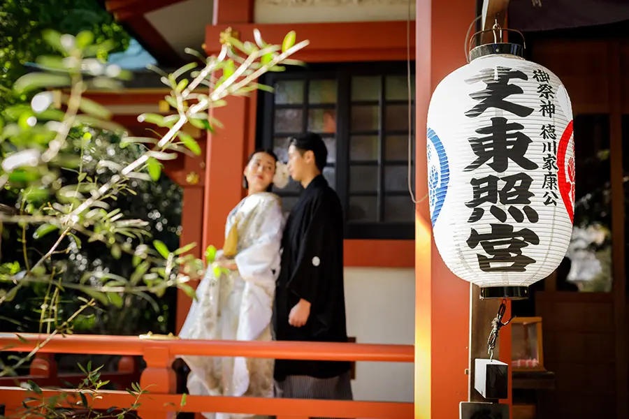 芝東照宮 提灯