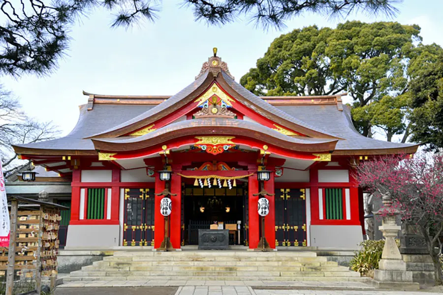 品川神社 拝殿