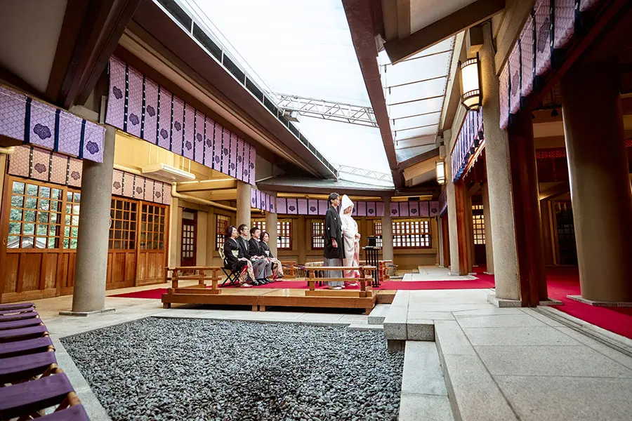 東郷神社 神前式