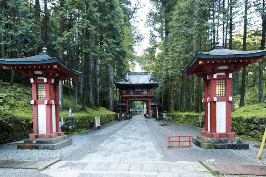 二荒山神社 参道